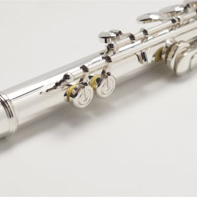 Free shipping! 【Special price！】Yamaha  Flute Model YFL-412 / C foot, Closed hole, offset G, split E mechanism image 14