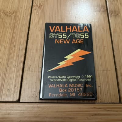 New Age Voice Data Card (Valhala) - Yamaha SY55 TG55 SY55  TG55