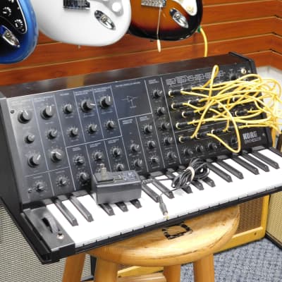 Korg MS-20 Mini Analog Monophonic Synthesizer w/cables