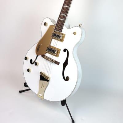 Gretsch G5422GLH Electromatic Classic Hollow Body Left-Handed Snowcrest White image 8