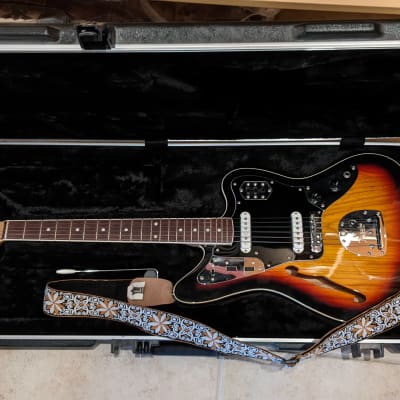 Fender FSR Thinline Jaguar 2012 - Sunburst image 1