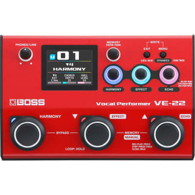 Boss VE-2 Vocal Effects Vocal Harmonist | Reverb