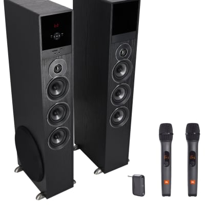 B & O Bang & Olufsen Penta type 6611 vintage tower floor speakers