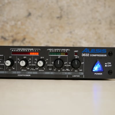 Alesis • 3632 Dual-Channel Compressor / Limiter / Gate *AS NEW IN BOX* image 10