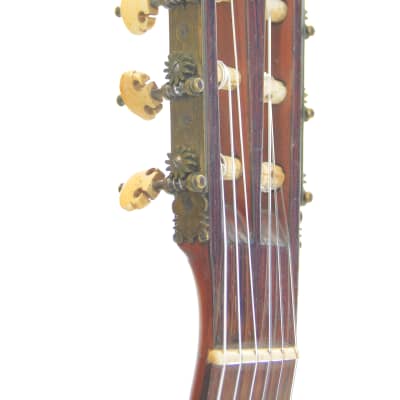 Guyot (Guiot) 1849 - Ladies' model Romantic guitar in Panormo style with smaller dimensions and excellent sound! image 9