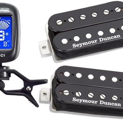 Seymour Duncan High Voltage Angus Young Custom Shop signature humbucker set. MJ wound and signed Reverb