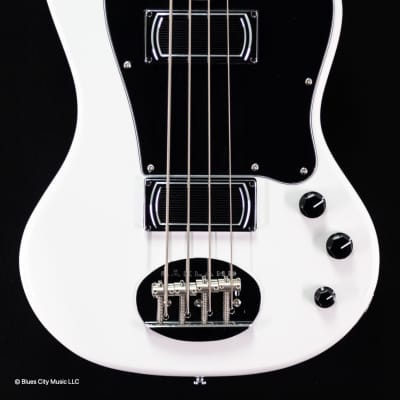 Lakland Guitars Skyline - Decade 4 - White - Rosewood - w/Gig Bag - 8.10 lbs. for sale