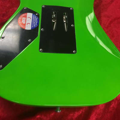ESP LTD M-50FR, Neon Green | Reverb