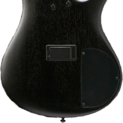Ibanez SR300EBL SR Standard Left-Handed Bass Guitar, Weathered Black image 3
