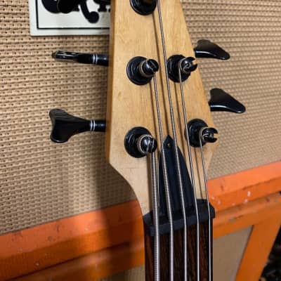 Vintage Hohner Professional B Bass V 5 String Thru Neck Active Guitar image 10