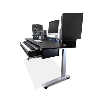 Bazel Studio Desk Altitude Sit-Stand Workstation  Black image 3