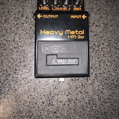 Boss HM-2w Heavy Metal waza craft distortion guitar effects pedal made in japan image 2