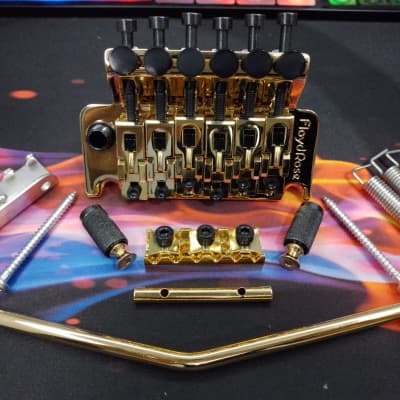 Floyd Rose Original Style Tremolo System FRT - 1000 Gold | DHL Express  Delivery Included | | Reverb