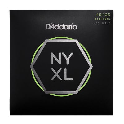 D'Addario NYXL Bass Guitar Strings 45-105 long scale image 1