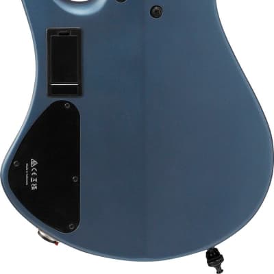 Ibanez Standard EHB1005F Fretless 5-string Bass Guitar - Arctic Ocean Matte image 4