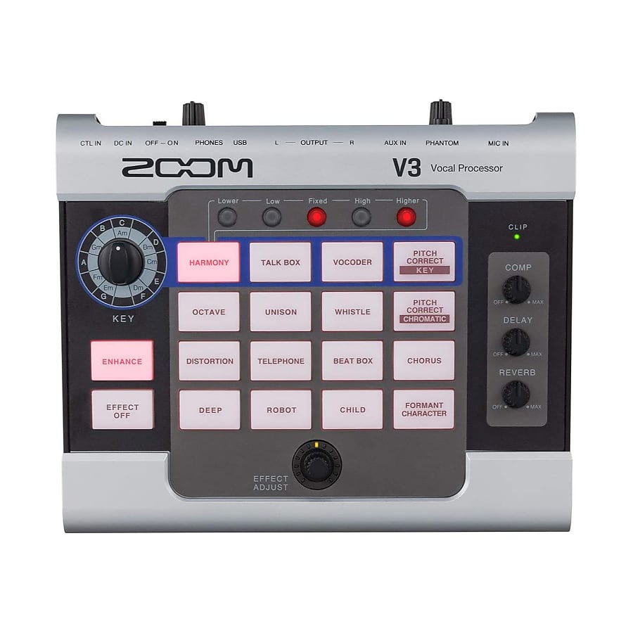 Zoom V3 Vocal Processor | Reverb