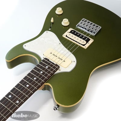 Edwards E-THROBBER (LEAF GREEN METALLIC) -Made in Japan- | Reverb