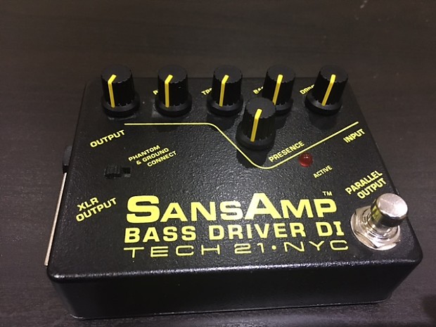 Tech 21 BSDR SansAmp Bass Driver DI BDDI | Reverb Tech 21 BSDR SansAmp Bass Driver DI BDDI | Reverb