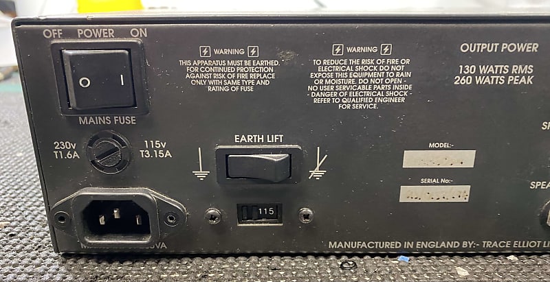 Trace Elliot GP7SM130 Bass Head | Reverb