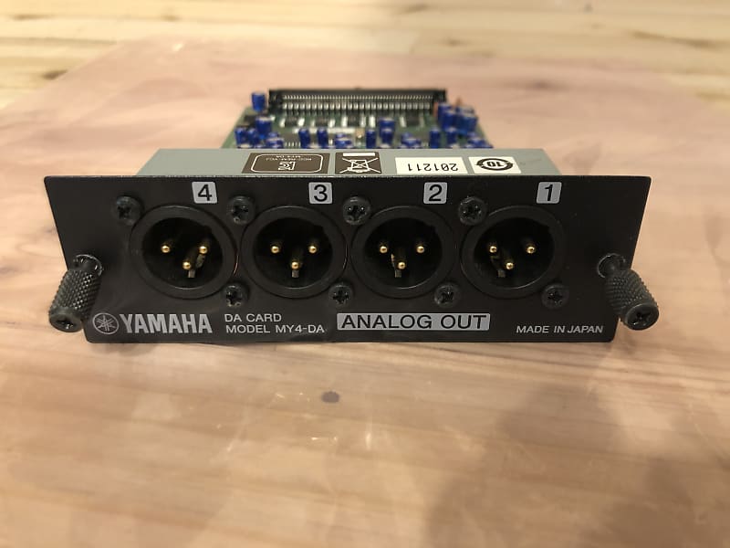 Yamaha MY4-DA Card MY4 DA analog output expansion Yamaha QL