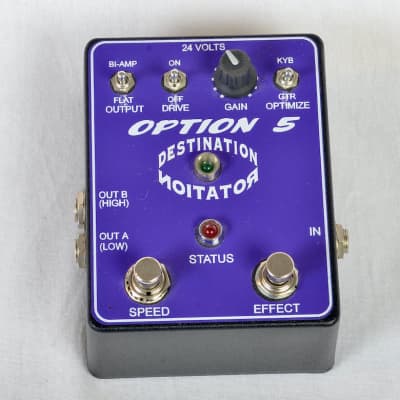 Reverb.com listing, price, conditions, and images for option-5-destination-rotation