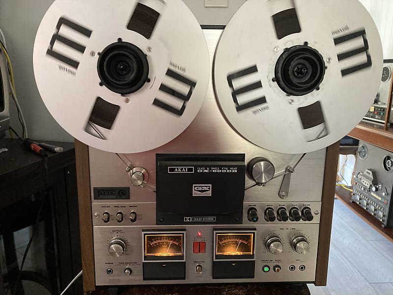 PLEASE READ!!! AKAI GX 600DB 10.5 Inch DOLBY reel to reel tape deck recorder