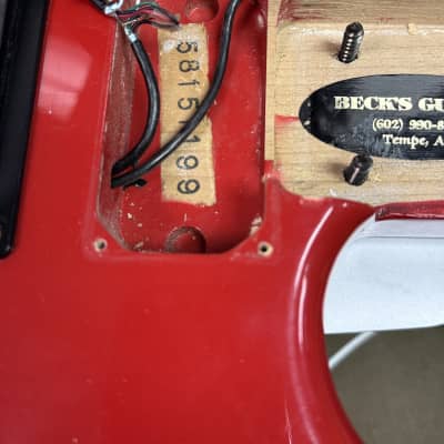 1983 Electra Phoenix • Duncans! • Floyd Rose! • Alvarez Hard Case image 17