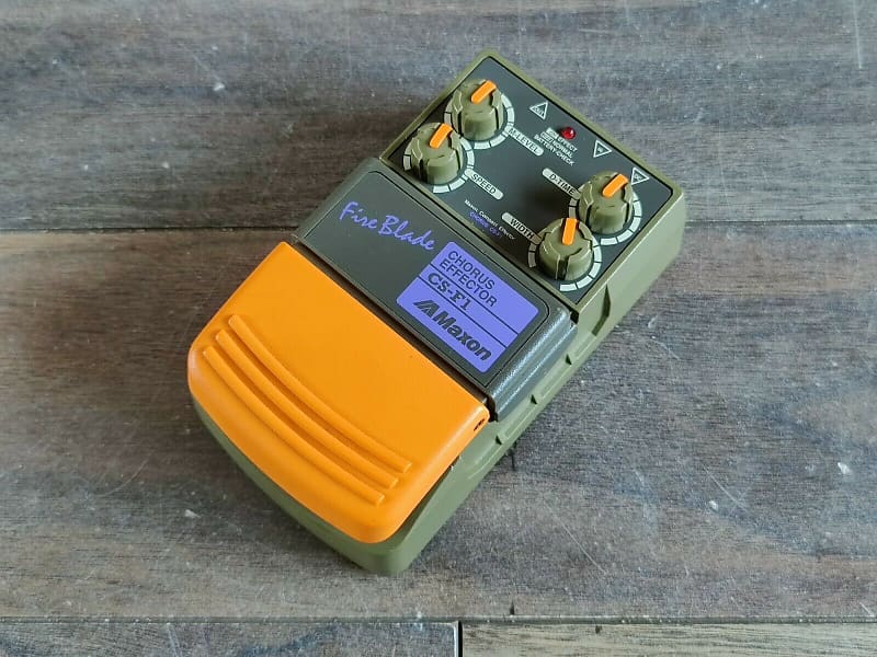 Maxon CS-F1 Fireblade Chorus Effects MIJ Japan Pedal | Reverb