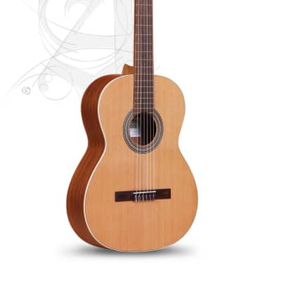 Alhambra 1OP-US Cedar Top Classical Nylon String Open Pore Natural for sale