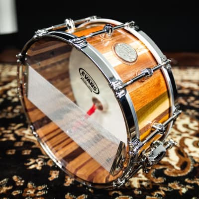 HHG Drums Recycle Series Stave Snare, Satin Lacquer image 15