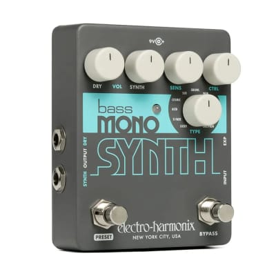 Electro Harmonix EHX Bass Mono Synth Bass Effects Pedal for sale