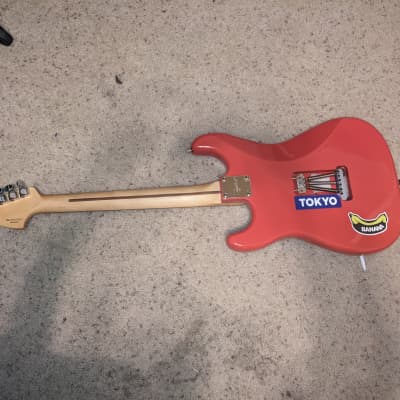 Fender Stratocaster 2021 - Fiesta Red Partcaster image 8