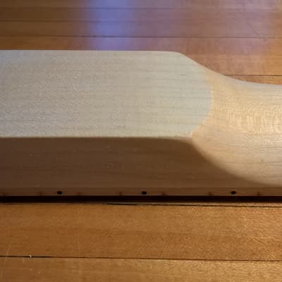 Telecaster Neck -- Unknown Brand; Maple Fretboard; New Condition (Never Installed); w/ Nut image 25
