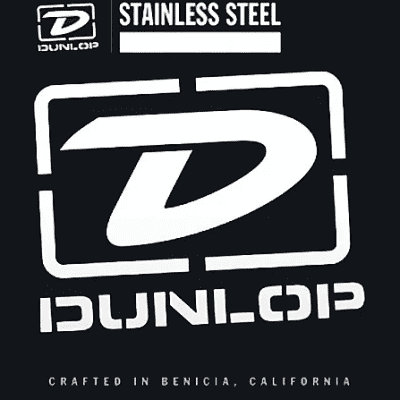 Dunlop DBS125T Stainless Steel Tapered Bass String - 0.125