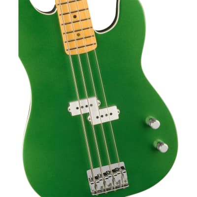 Fender Aerodyne Special Precision Bass, Maple Fretboard, Speed Green Metallic image 3