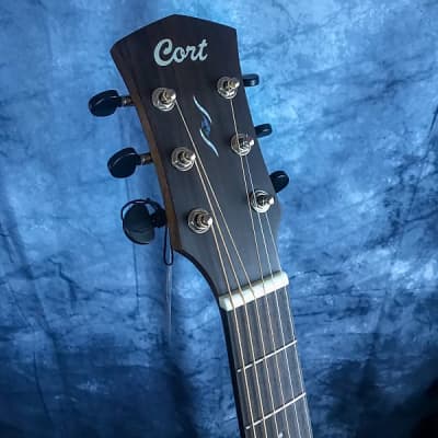 CORT CORE-OC AMH Western Guitar Open Pore Black Burst Preamp Bag image 5