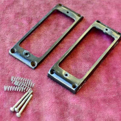 Vintage 1960's Epiphone Mini PAF pickup ring set - Sheraton, Coronet, Crestwood,Humbucker image 8