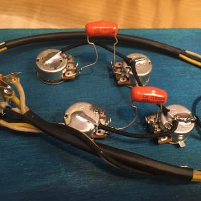 Gibson, Epiphone Style Wiring Harness - Sprague Cap - Mini Pots - Universal Fit - Ships  FREE!! image 2