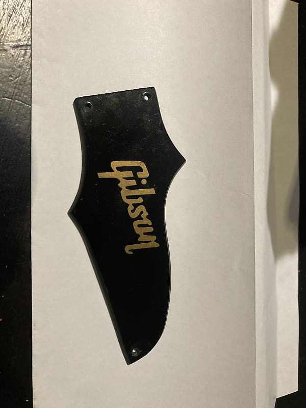 Gibson Non-Reverse Firebird Headstock Emblem - Black | Reverb