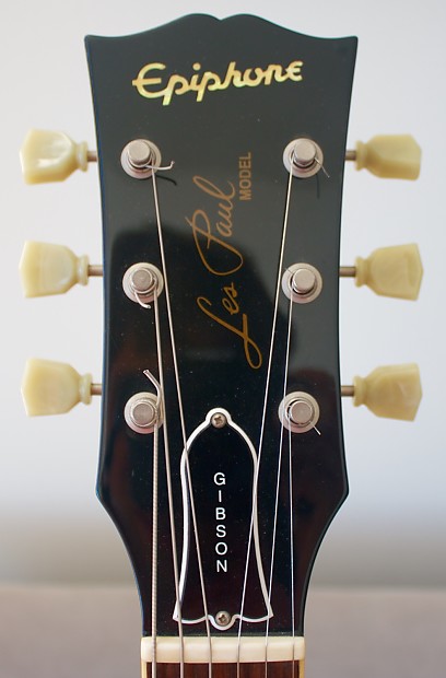 Epiphone Fujigen Japan Les Paul Standard LQ 2005 Black | Reverb