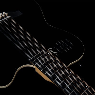 Godin A12 Black HG  Electric Acoustic 12 String Guitar image 5