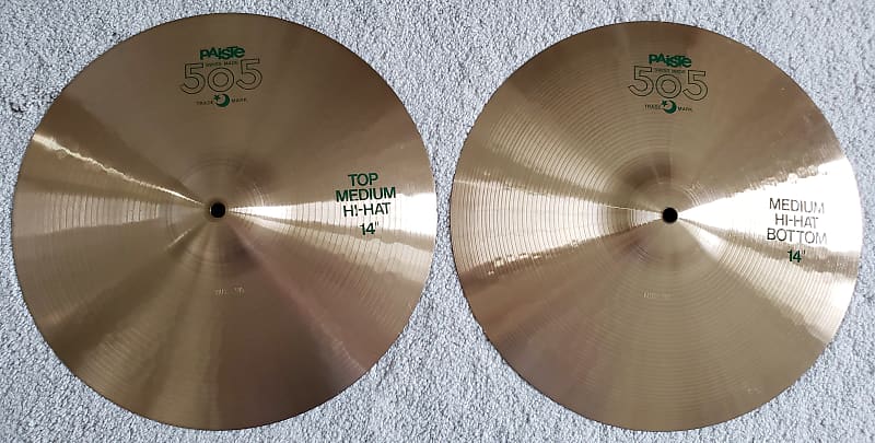 Paiste 505 Medium Hi Hats 14