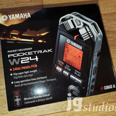 Yamaha Pocketrak W24 with PA-XLR and New Case - New Old Stock 