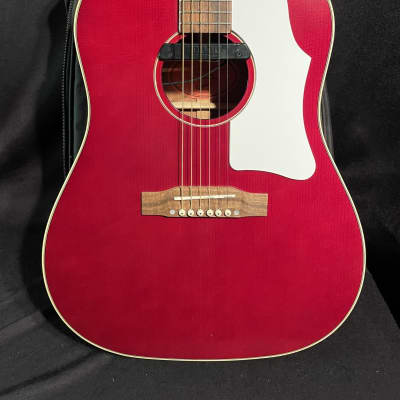 Epiphone 1963 Reissue EJ-45 WR Wine Red Acoustic Guitar | Reverb