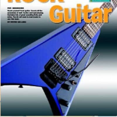 Learn To Play Rock Guitar For Beginners - Music Book With CD - R5 X- for sale
