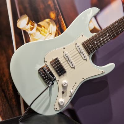 Ibanez AZ2204NW-MGR AZ Prestige E-Guitar 6 String - Mint Green + Case image 1