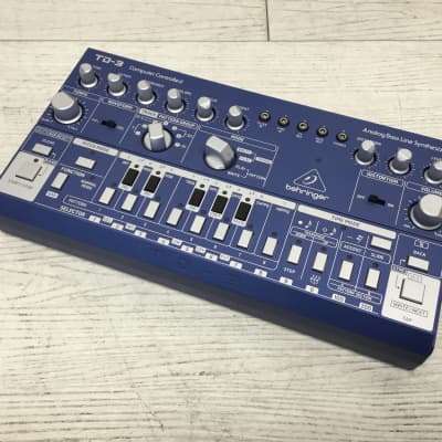 Behringer TD-3 Analog Bass Line Synthesizer - Blue