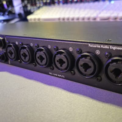 Focusrite OctoPre MkII 8-Channel Mic Preamp with ADAT Optical 