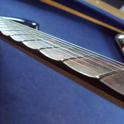 Scalloped Jackson PS 4,bluemetal FR-HB,playing a la Yngwie,Ritchie & Co! image 9