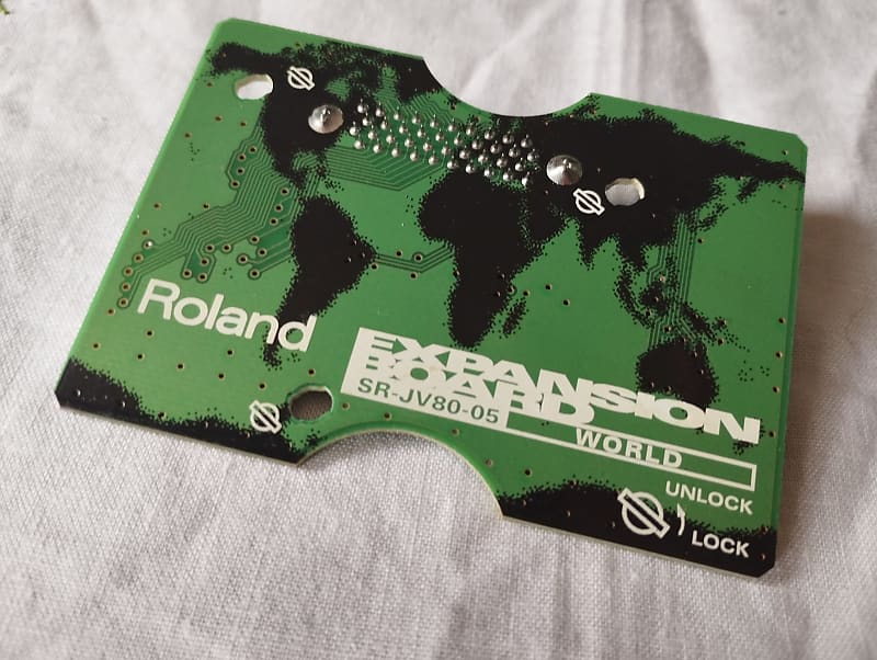 Roland SR-JV80-05 World Expansion Board for JV, XP and JD synths image 1